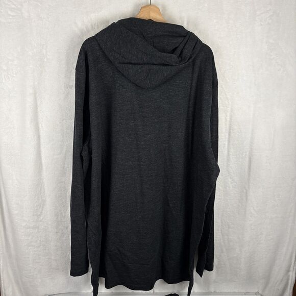 Polo Ralph Lauren Men’s Core Replen Heather Black Long Sleeve Hoodie Sz 3XLT NWT - Picture 5 of 6